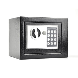 Caja de Seguridad Electrónica de oficina, nuevo estilo, código digital 8, color negro, perilla grande, tamaño pequeño - Product Image 1