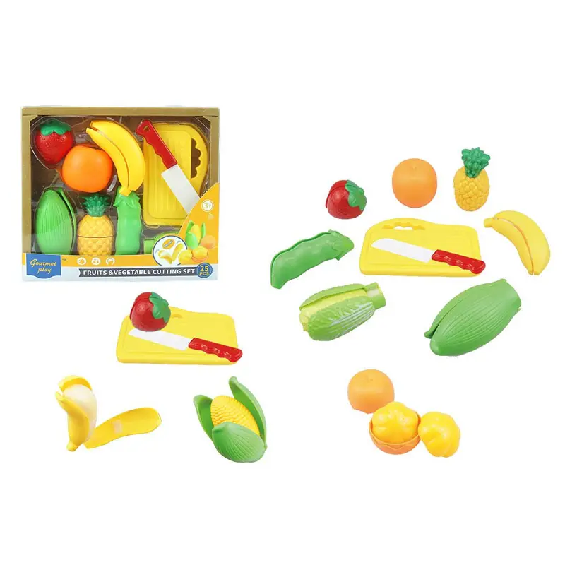 Shopee Filipinas Aliexpress alvo plástico brinquedos divertidos cortar frutas brinquedos frutas e vegetais corte jogar brinquedos para crianças crianças