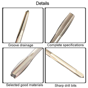 Custom Blind Thread Taps M3-M27 Screw Mill <strong>Cutter</strong> Drill Bits HSS Flute Taps Threaded Through-Hole Machine Tap - Product Image 2
