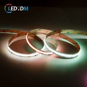 แถบไฟ LED แบบ cob 5V 12V 24V Ws2812b WS2811ความยาว5มม. 10มม. ความกว้างของ PCB ดิจิตอล RGB fcob - Product Image 5