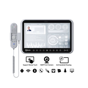 AIMEDIK anti-bacteriana habitação hospital cabeceira tablet para monitorar registros médicos dados