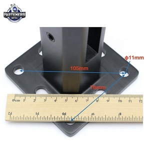 Çerçevesiz cam tıkaç | Balkon ve havuz korkuluk sistemi için paslanmaz çelik kelepçe - Product Image 6