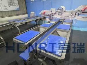 China Stainless Steel Apricot <strong>Pear</strong> Peach Sorting Table and Conveyors Preparation Table - Product Image 3