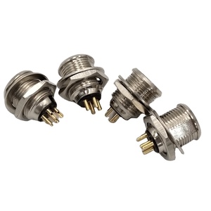 ซ็อกเก็ตตัวผู้ XLR ขนาดเล็กจิ๋วช่องเสียบ4ขาสำหรับติดบนแผงขั้วต่อ4Pin XLR ขนาดเล็กพร้อมน็อตซ็อกเก็ต XLR ขนาดเล็กจิ๋วที่ยึดแผง4ขา - Product Image 2
