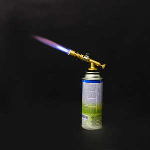 Đèn khò gas butan di động KLL7013D bằng đồng thau, thiết kế nhựa dễ mang theo - Product Image 2