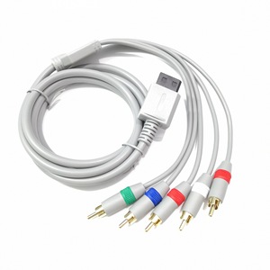 สายเคเบิลอะแดปเตอร์ Wii & WiiU ความละเอียดสูงสายเคเบิลสีที่แตกต่างกับอุปกรณ์เกมสื่อสารแบบมีสายรุ่นเดียว - Product Image 3