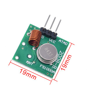 433MHz HF-Funksender modul und Empfänger-Kit 5V DC 433MHz Wireless Raspberry Pi /ARM/MCU WL Diy Kit