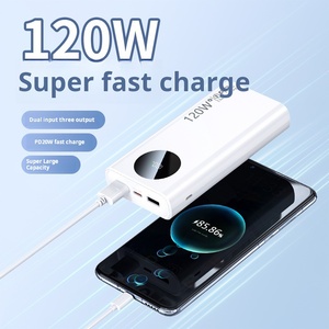 Novo Super Fast Charger 20000mAh Portable Power Banks Grande Capacidade Mobile Supply com 20W Saída e Micro <span class=keywords><strong>USB</strong></span> Interface Presente
