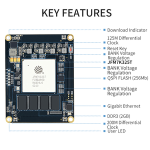 FUDAN mikro PZ-F7325T-SOM endüstriyel sınıf küçük boyutu istikrarlı performans FPGA geliştirme kurulu çekirdek kurulu - Product Image 2