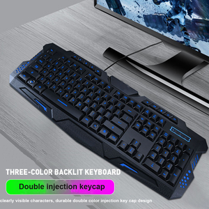 Mechanical Feel Gaming <strong>Keyboard</strong> Wired Usb PC Backlit Gamer 104 <strong>Keys</strong> Keycaps Rainbow <strong>Keyboard</strong> Backlight for <strong>Computer</strong> Accessories - Product Image 4