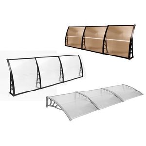 Front Door Awnings Canopies Modern Polycarbonate <strong>Cover</strong> Patio Eaves Canopy Decorator <strong>Rain</strong> <strong>Cover</strong> - Product Image 1