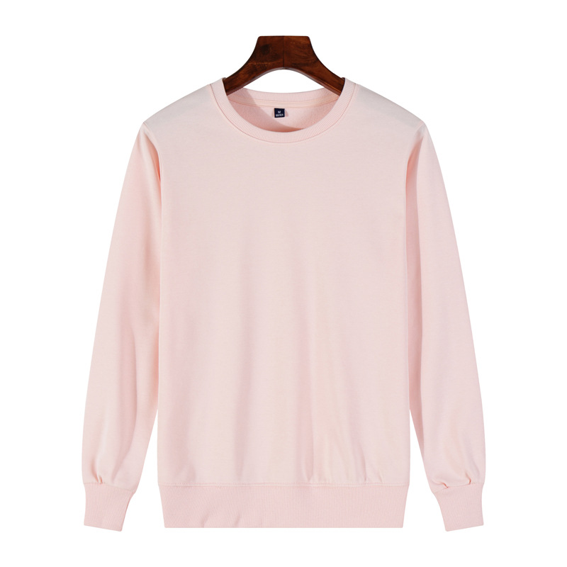 Terry crew neck-pink