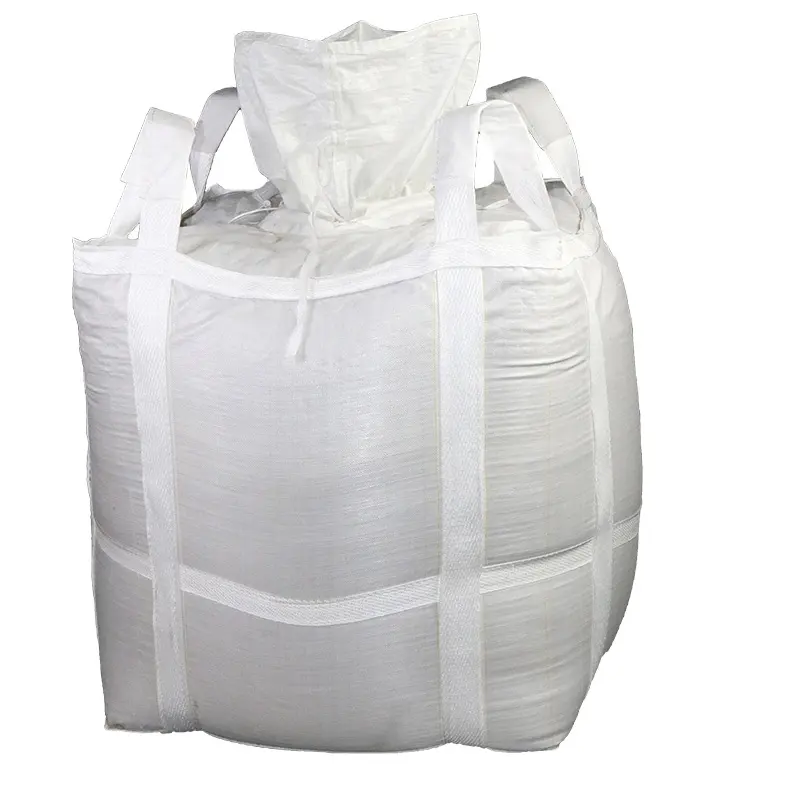 HESHENG Nhà Máy Sản Xuất 800Kg Nhựa Jumbo Bag Kích Thước Cho Thức Ăn Chăn Nuôi Hóa Chất