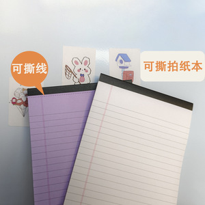 彩色记事本待办事项列表法律记事本书写笔记本双面印刷内衬记事本家用 - Product Image 3