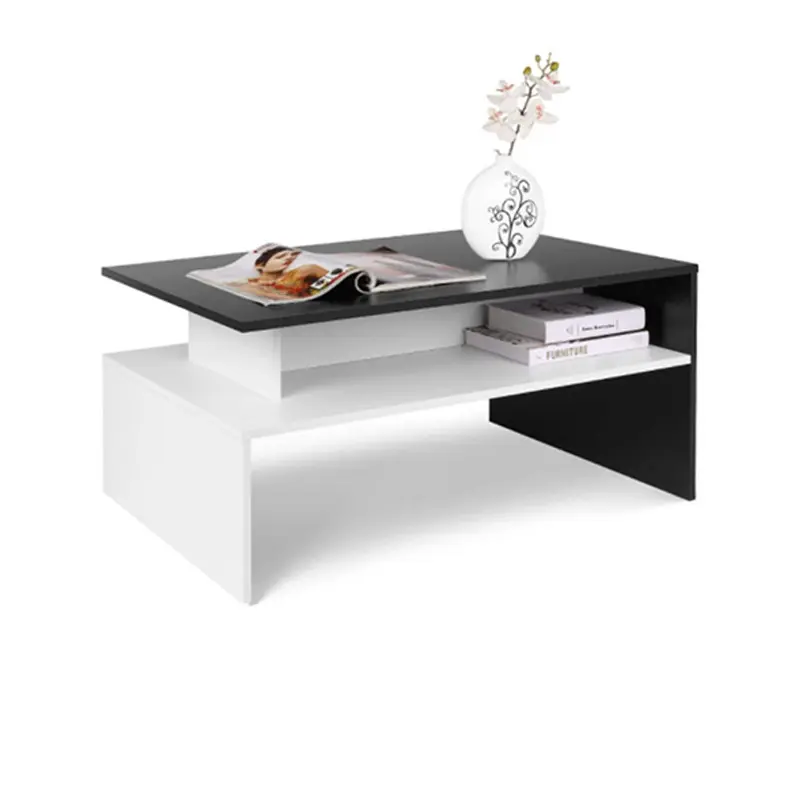 Juego de mesa de centro moderna de melamina MDF, gran oferta