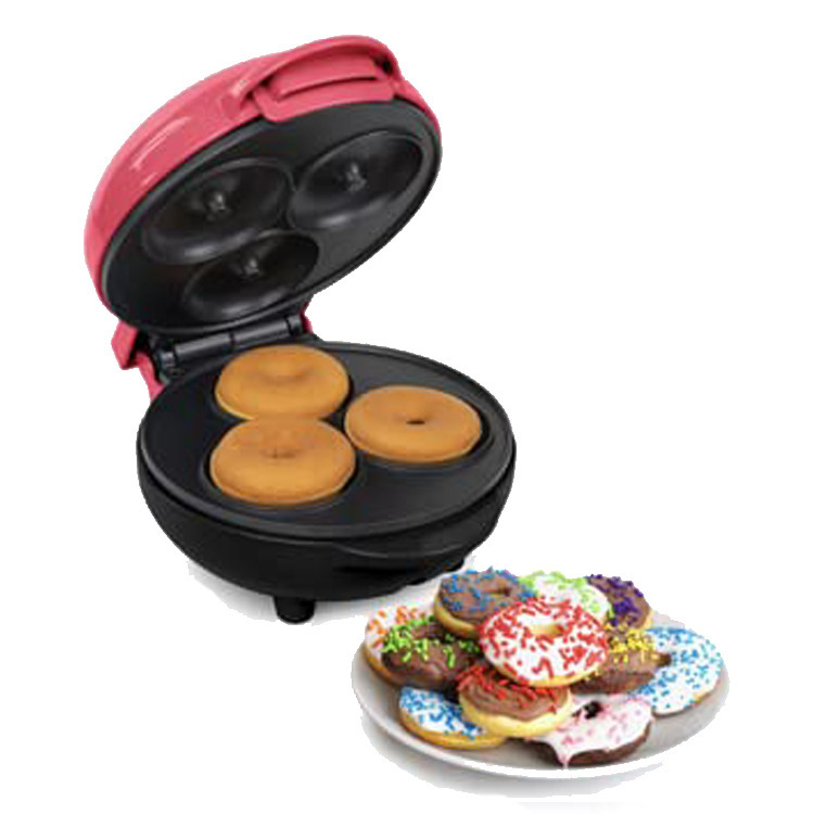 Zogifts Best <strong>Price</strong> 3 Holes Mini Doughnuts Donut <strong>Maker</strong> Machine for Kid Friendly Breakfast <strong>Cake</strong> Pop Waffle <strong>Makers</strong> - Product Image 2