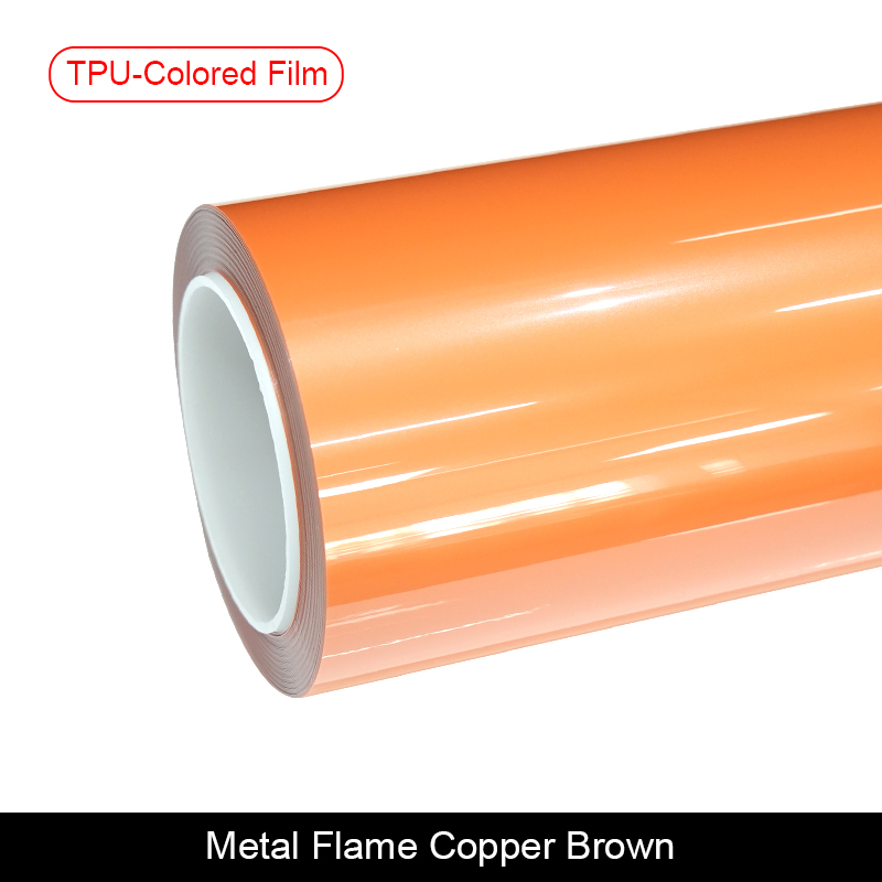 TPU-Métal Flamme Cuivre Brun