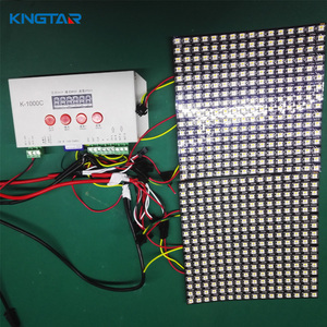 Sk6812 256 пикселей программируемая светодиодная точечная Матрица 8x32 RGB светодиодная точечная матрица