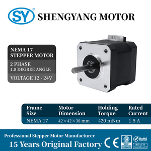 NEMA 17 42x42x38mm 1.5A 420mnm <span class=keywords><strong>4</strong></span> chì 500mm dây 12V lưỡng cực động cơ bước cho <span class=keywords><strong>m</strong></span>áy in 3D - Product Image 3