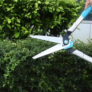 Wholesales Lawn Hedge Grass Shear Long Handle Garden Pruners SK5 Carbon Steel Straight Blade Secateurs Hedge <strong>Clipper</strong> - Product Image 4