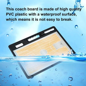 Haft Court Marker Strategy Team Tool Tactics Basketball <strong>Coaching</strong> Board Custom - Product Image 2