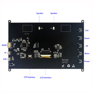 10,1-Zoll-HD-MI Display für Raspberry Pi, Touchscreen mit 1024x600 Auflösung, perfekt für DIY-Projekte und Running Raspbian OS - Product Image 3