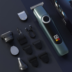 Có Thể Sạc Lại Chuyên Nghiệp Cắt Tóc Grooming <span class=keywords><strong>Kit</strong></span> Cắt Tóc Tông Đơ Điện <span class=keywords><strong>Kit</strong></span> Tóc Cắt Với Hiển Thị Kỹ Thuật Số - Product Image 5