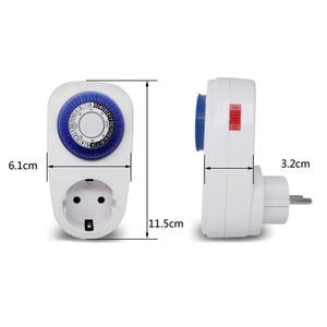 24 ore Programmabile Mini Timer Meccanico Timer Interruttore US/EU/UK StandardSmart Conto Alla Rovescia Interruttore Presa - Product Image 3