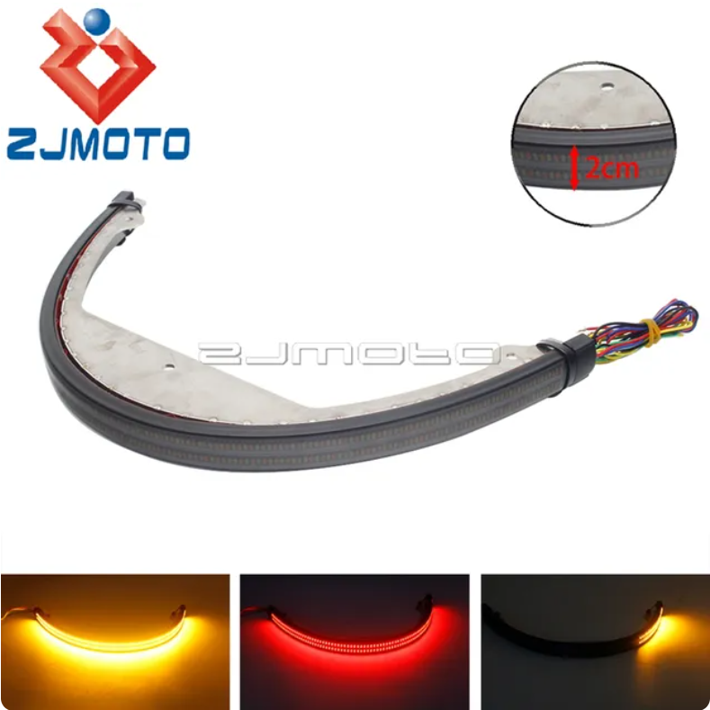 Queue de LED bien rangée 2cm