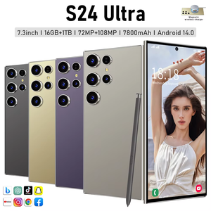 Best Selling S24 Ultra 5G WIFI 7.3-inch Original Phone Smart Unlock 16GB+1TBGB Beauty <strong>Function</strong> Smart HD Phone - Product Image 4