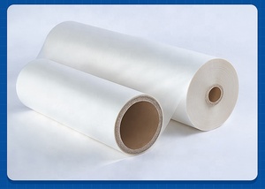 <span class=keywords><strong>BOPP</strong></span>热层压光泽薄膜EVA预涂18微米定制宽和长度薄膜，用于柔印和图形印刷