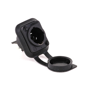 NAC3MPX Waterproof PowerCon <strong>Female</strong> Chassis Socket, 250V 20A IP65 3PIN Powercon <strong>Female</strong> Connector Input for Outdoor Power Connect - Product Image 5