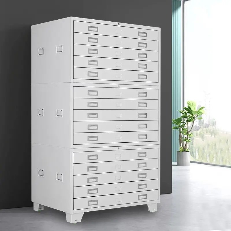 Mobile Rack Storage System Map Cabinet Plan Drawing Filing Cabinet Metal Office Furniture Storage File