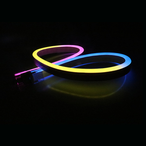 Premium 10x20mm Pixel RGB LED Rope Light Nuevas ideas para pequeñas empresas IP68 PVC DMX/SPI Control digital Neon Flex para uso en exteriores - Product Image 6