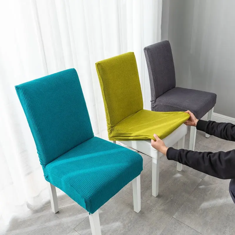 Addensare elastico coprisedia cuscino universale coprisedile Stretch Home Hotel tavolo da pranzo copertura sedia