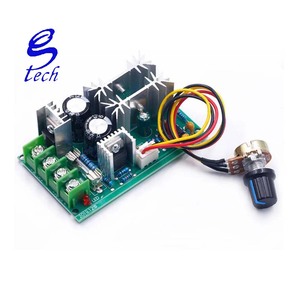 Regolatore di velocità del motore cc nuovo e originale DC 10-60V 20A regolatore di velocità del motore regolatore di controllo regolatore di potenza PWM - Product Image 1