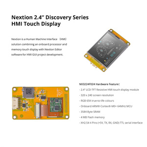 NX3224F024 Nextion 2.4 "Discovery HMI Resistive Touch Display Intelligenter serieller UART-TFT-LCD-Bildschirm für Arduino ESP8266 ESP32