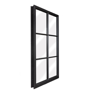 Ledow hiện đại nhiệt phá vỡ lửa đánh giá không thấm nước cố định kính hợp kim nhôm <span class=keywords><strong>Windows</strong></span> yếu tố U thấp - Product Image 2