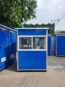 Mobil prefabrik tasarım prefabrik taşınabilir oda standında güvenlik görevlisi kutusu bekçi evi için açık - Product Image 2