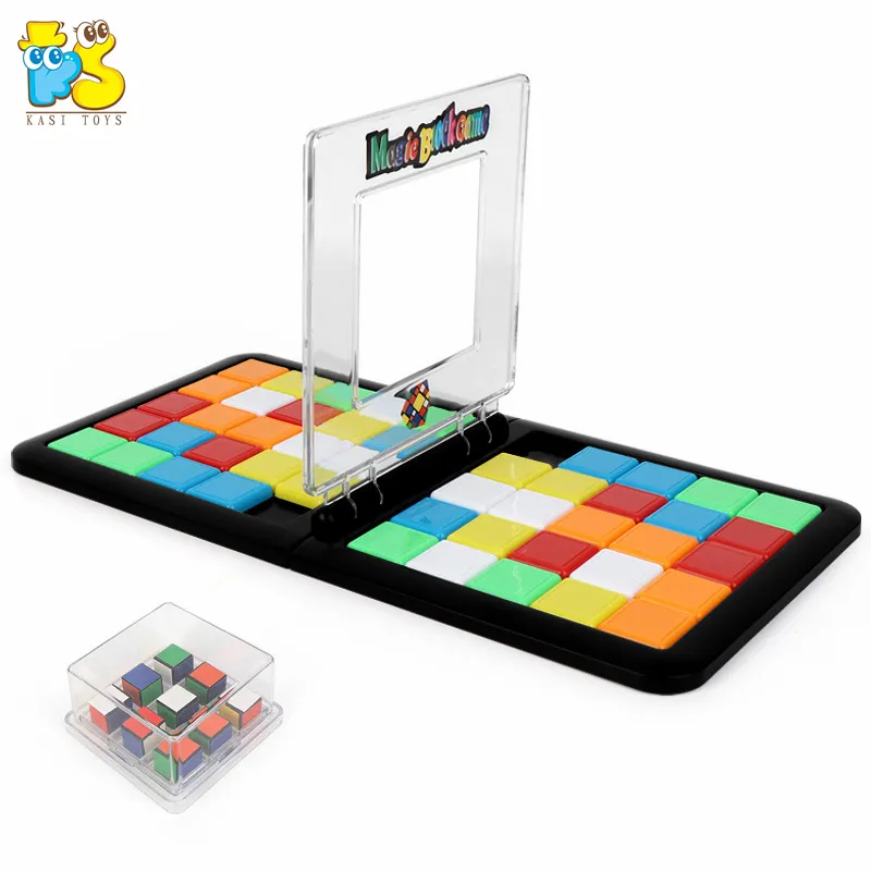 ألعاب ألغاز جديدة للأطفال لعام 2020 ، لعبة كتلة سحرية على سطح المكتب ، مكعب سحري مسابقات مربعة للهواتف المحمولة الملونة