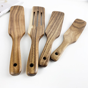 Bộ Dụng Cụ Nhà Bếp 5 Món Chất Lượng Tốt 2020 Bộ Dụng Cụ Nấu Nướng Bằng Gỗ Tếch Tự Nhiên Để Nấu Ăn - Product Image 3