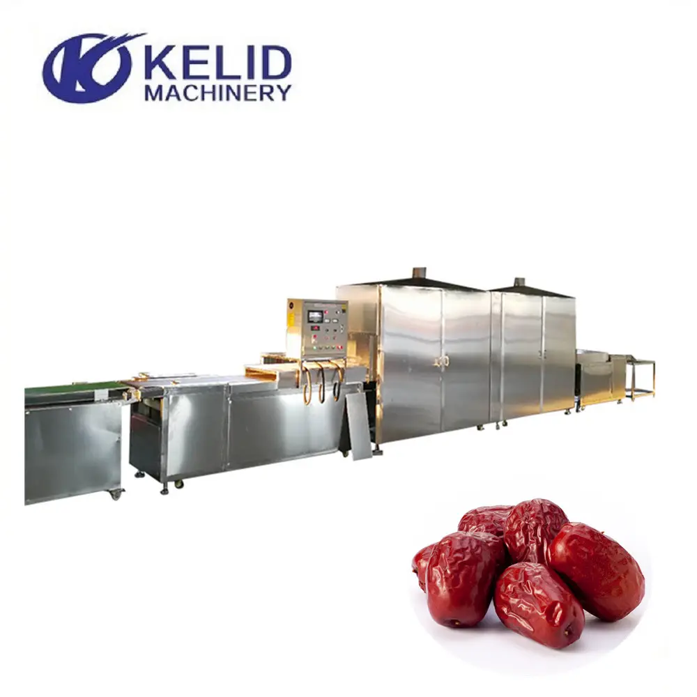 Mesin Pengering Oven, mesin sterilisasi Microwave aprikot Fig industri