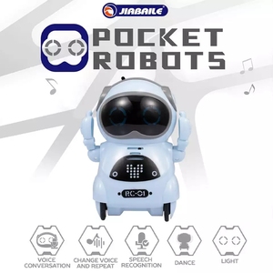 Electronic Smart Voice Control Dancing <strong>Robot</strong> Toy Intelligent Pocket Toy Pocket <strong>Robot</strong> - Product Image 3