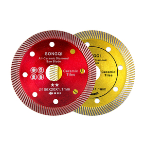 SONGQI4-4.5インチダイヤモンド磁器カッティングディスクテーブルソーブレードタイル丸鋸刃大理石鋸刃用