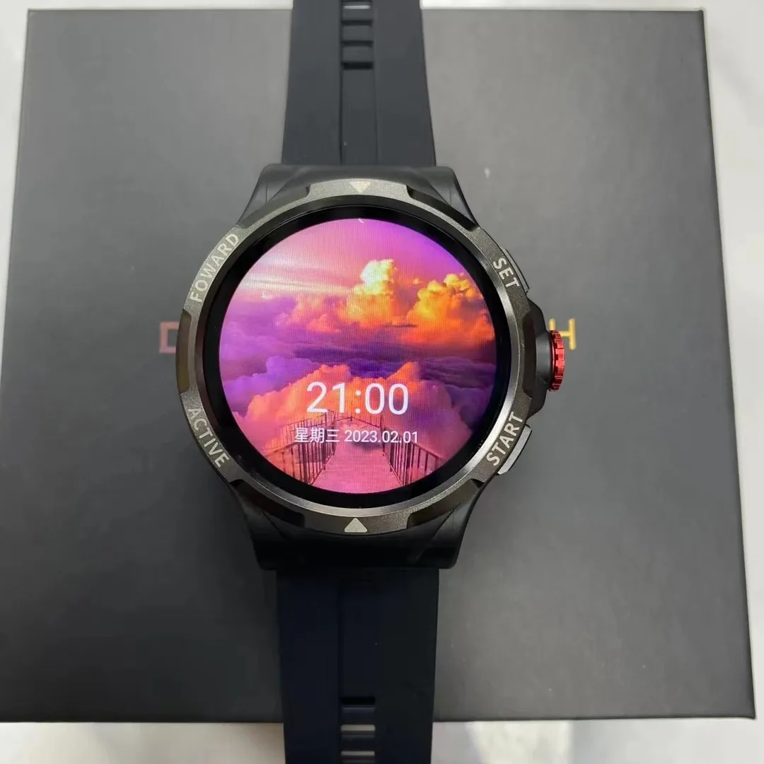 2024 New Year Gifts Newest Version V10 Smartwatch 1.43 Color Touch Screen Android 9.0 Wearable Devices Smart Watch Support INS