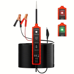 Probador de circuito eléctrico 6-24V CC para automoción multifunción Drive Test Pen Car Voltage Tester Power Probe Diagnostic Scanner - Product Image 1