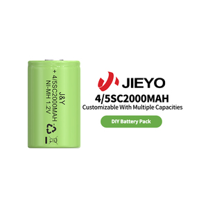 Jieyo NIMH pil 1.2V 4/5 SC 2000mAh şarj edilebilir silindirik 4/2000 elektrikli araçlar mah 10C Ni-MH piller hücre için - Product Image 1