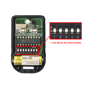8 interruttore 433Mhz 330mhz Smart copia telecomando codice fisso 2 CH duplicatore per cancello Garage apriporta sistema di allarme