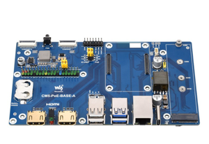 Raspberry Pi Compute Module 5 Entwicklungs platine PoE-Unterstützung Dual Gigabit Ethernet PCIe-Schnitts telle Kompatibel mit allen CM5-Varianten - Product Image 5