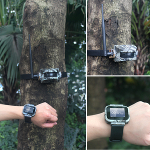 Drahtloser PIR-Bewegungs sensor detektor Sicherheit Außen alarm detektor mit Armbanduhr - Product Image 3